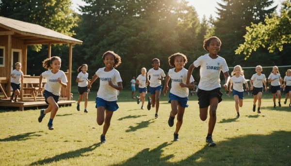 Activites sportives et artistiques en colonies de vacances