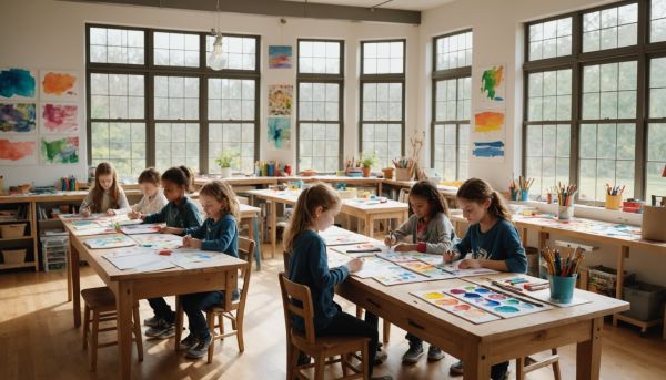 Ateliers creatifs pour stimuler les enfants en vacances