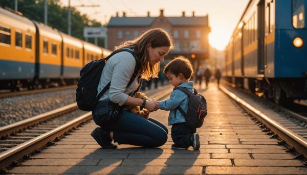 Faut il preparer les enfants au depart