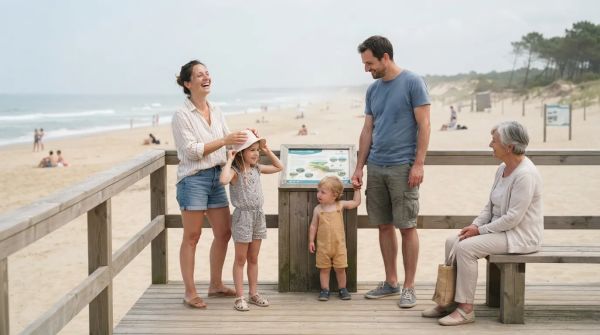 Vivre des vacances en famille à Montalivet-les-Bains